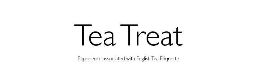 Title slide reading &ldquo;Tea Treat: experience associated with English tea etiquette&rdquo;.